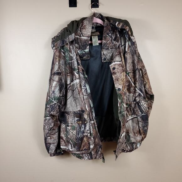Remington Hunting Camo Full Zip Thermal Insulation Coat Size XL - Picture 5 of 12